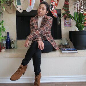 Hazel Plaid Jacket (Small)